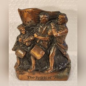 Spirit Of '76, Bronze Vintage Bank - South Side Trust/Savings Bank, Peoria, IL